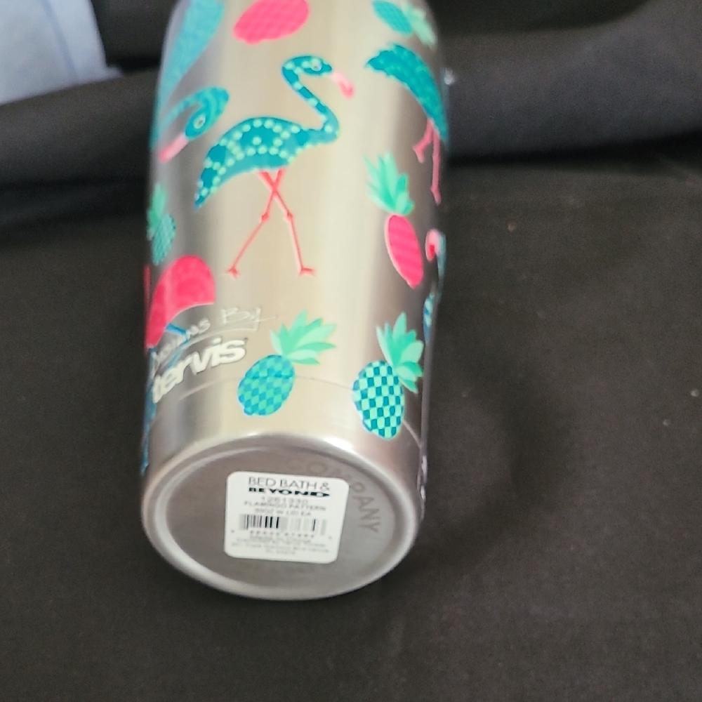 tervis Stainless Steel Flamingo & Pineapple Tumbler in Pink & Teal - Picture 7 of 7
